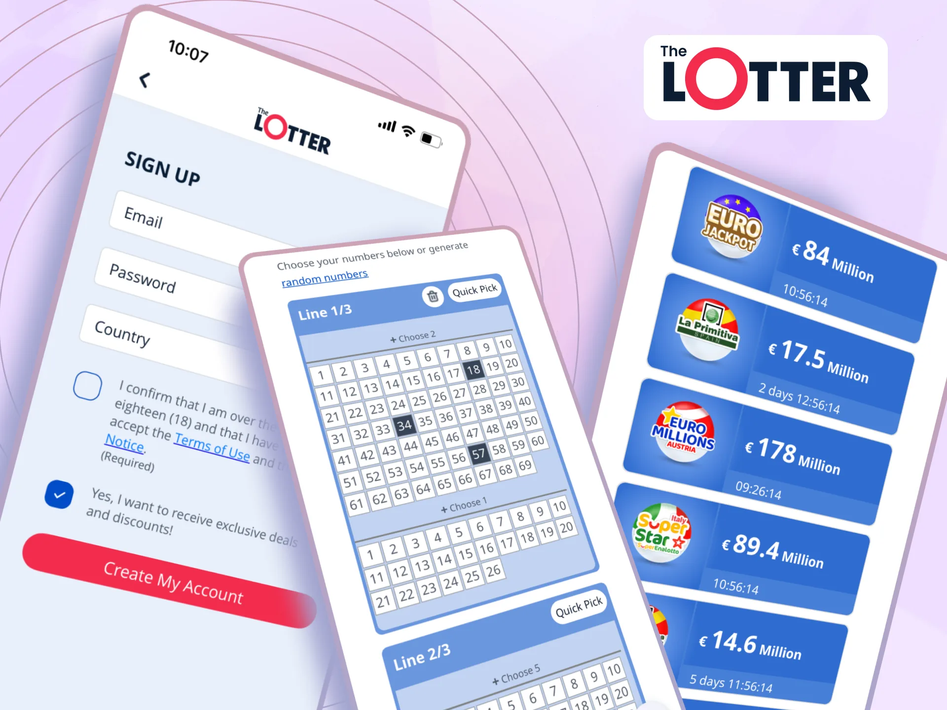 Learn how TheLotter Casino operates by reviewing the simple steps.