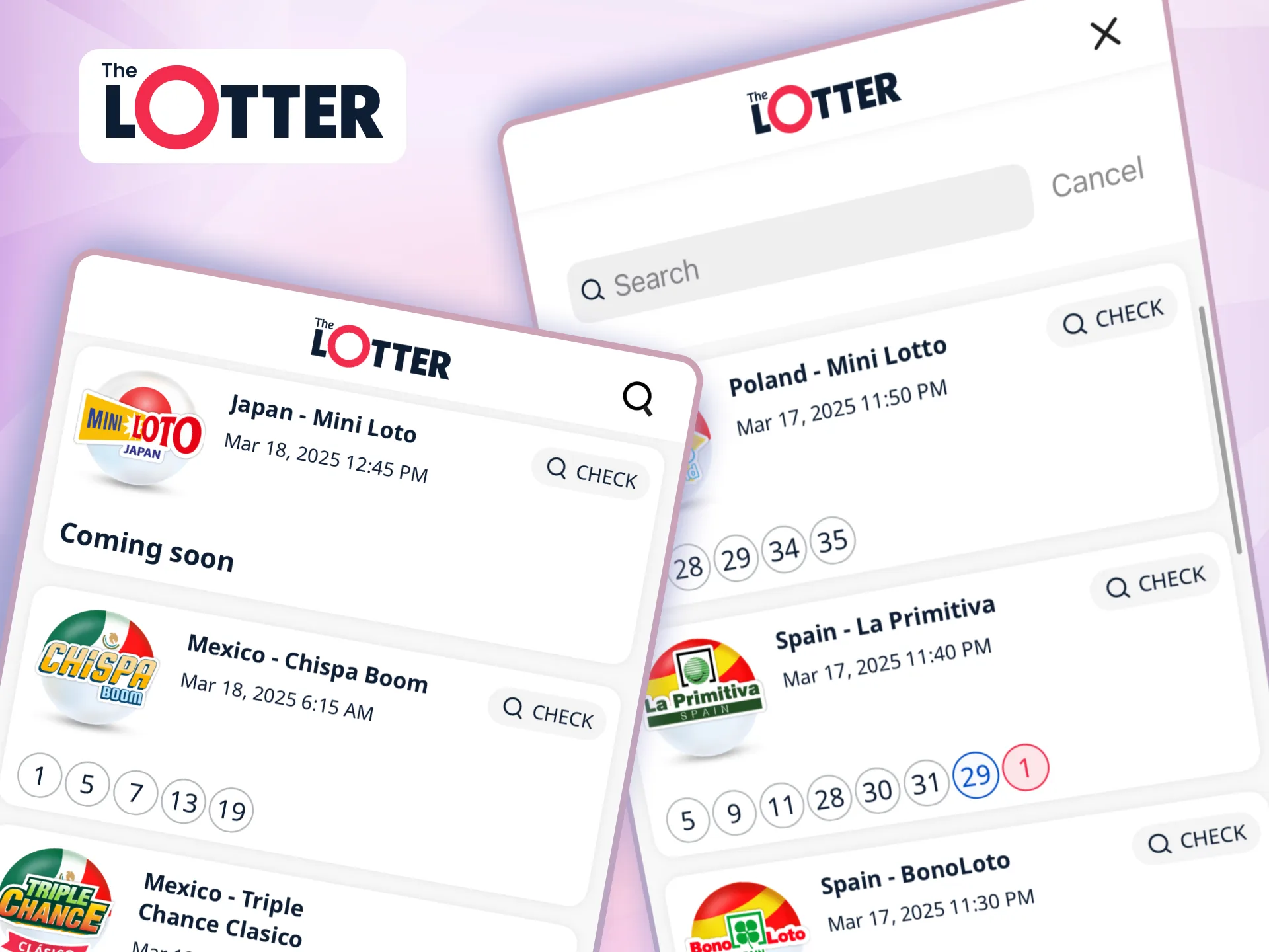 TheLotter app offers optimized mobile gameplay with slots, bingo, and table games.
