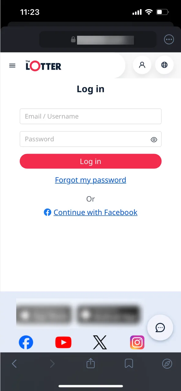 Sign up on TheLotter by entering your details and verifying your account for exclusive bonuses.