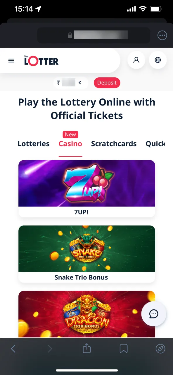 Start your journey on TheLotter by selecting a game, setting your stake, and enjoying seamless play.