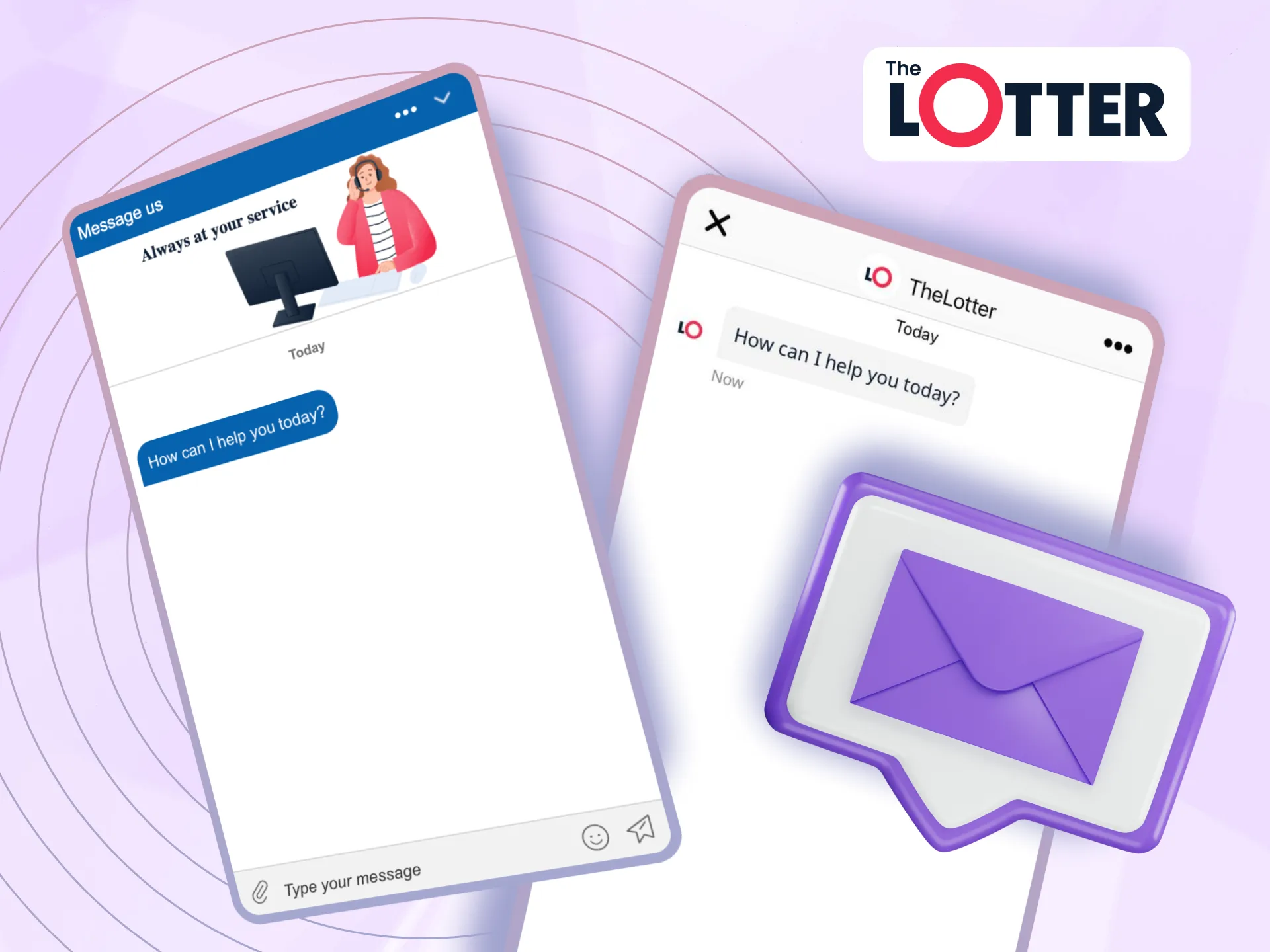 Reach TheLotter Casino through live chat for instant help or email Service@mx.thelotter.com for more detailed requests.