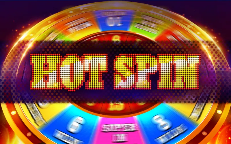 Play Hot Spin at TheLotter Casino and experience its vibrant features along with a rewarding bonus wheel.