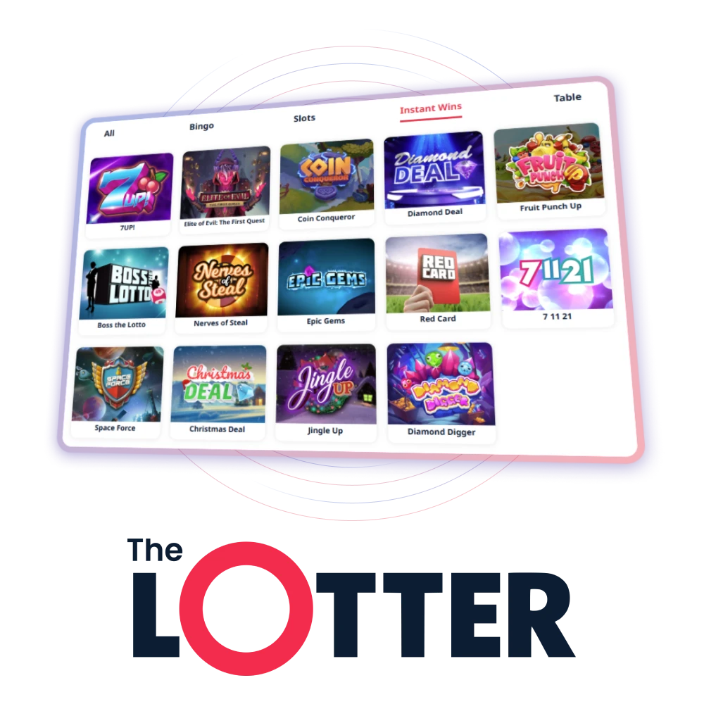 Try TheLotter instant win games for fast and exciting rewards.