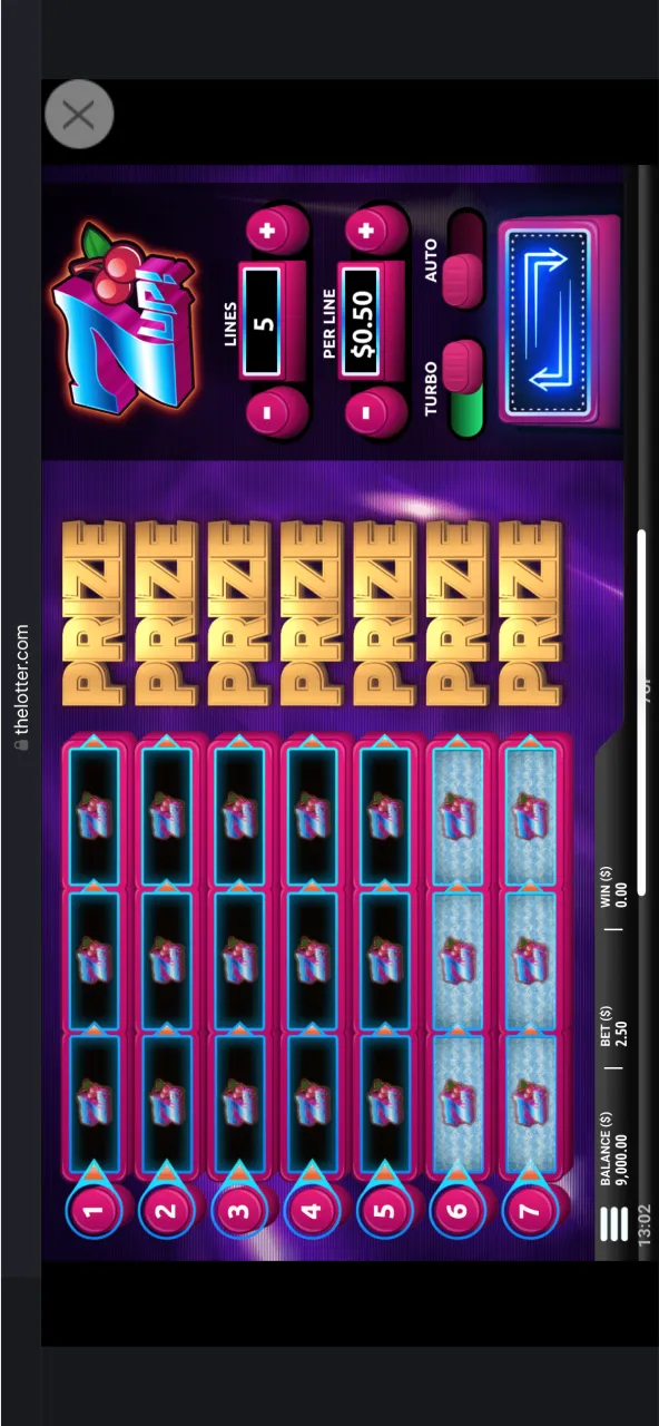 On TheLotter Casino, set your bets and enjoy dynamic gameplay with chances to win big.