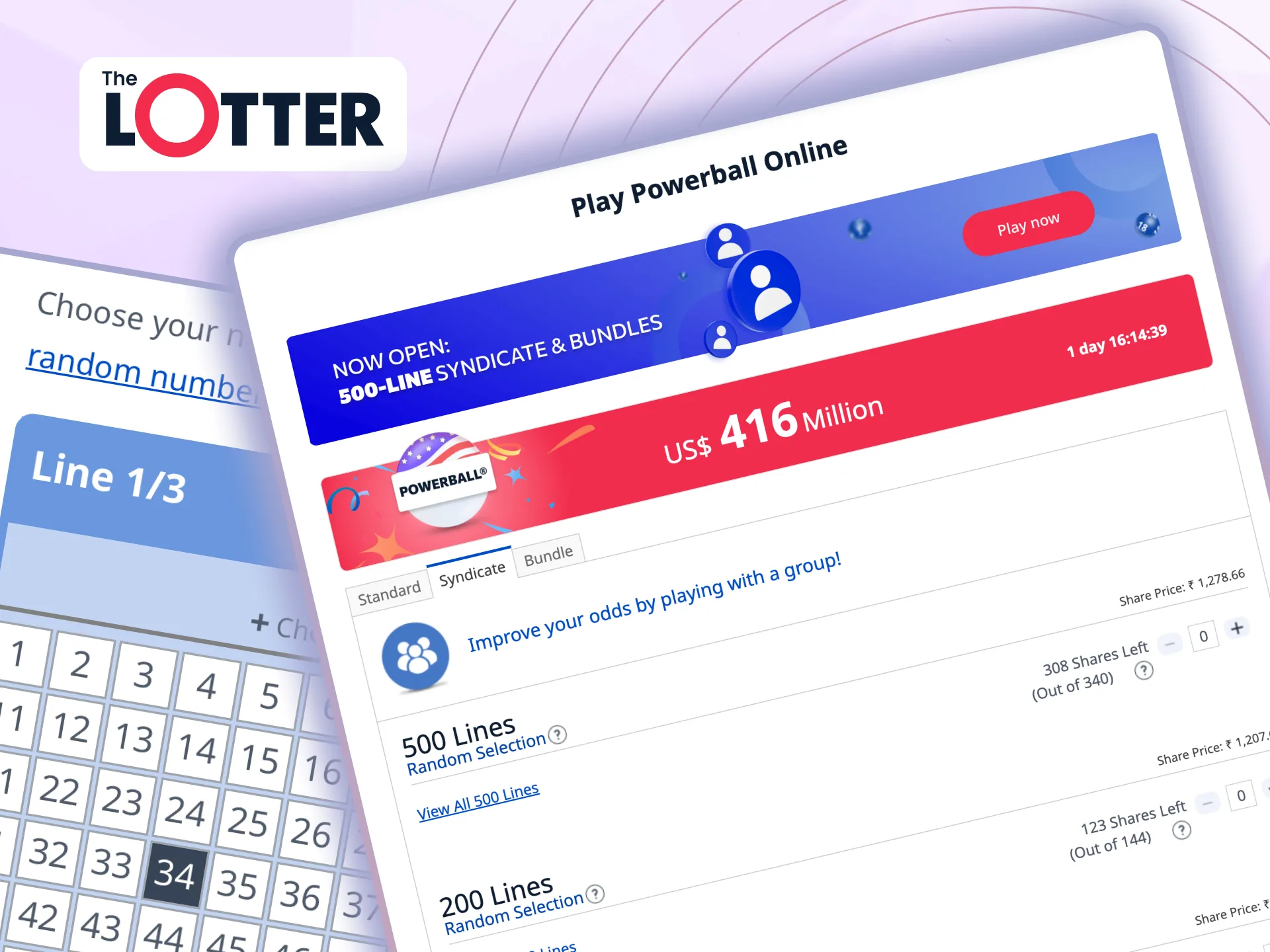 In TheLotter’s syndicates, players combine funds to purchase multiple tickets, sharing prizes by contribution.