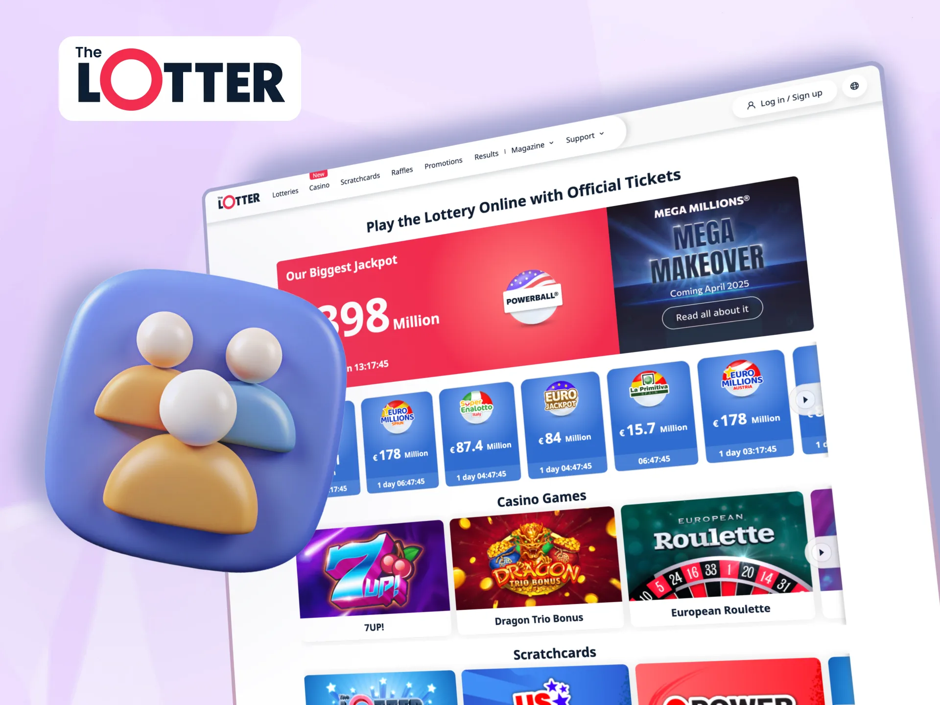 Join TheLotter’s affiliate program and start earning by inviting players to the platform.