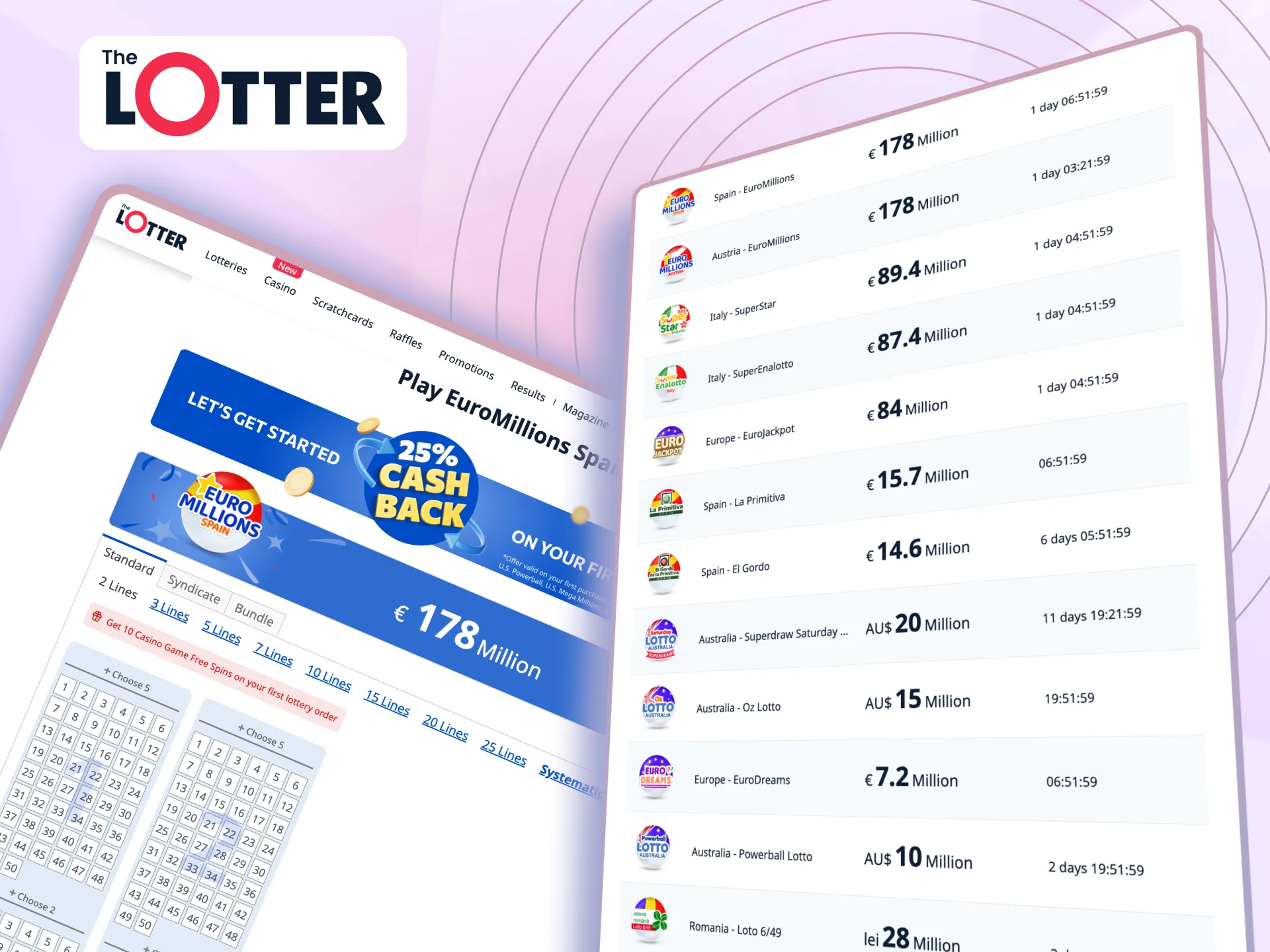 Lottery winnings on TheLotter may be subject to state taxes based on local rules.