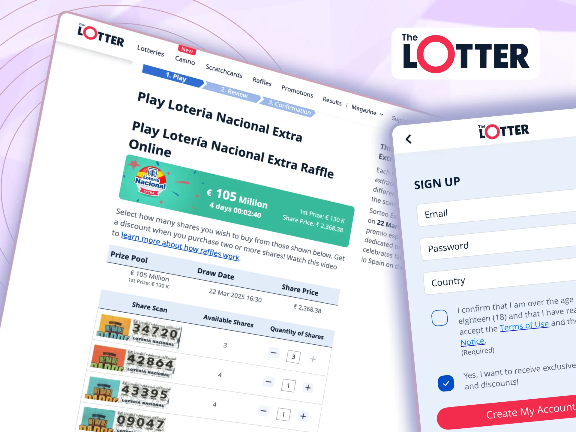 Read the short guide on how to play raffles on TheLotter.