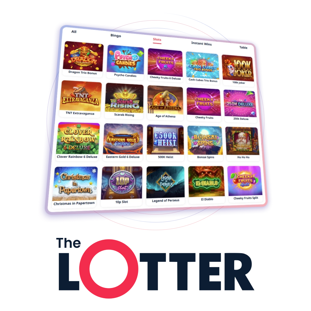 Spin the reels on exciting slot games with TheLotter platform.