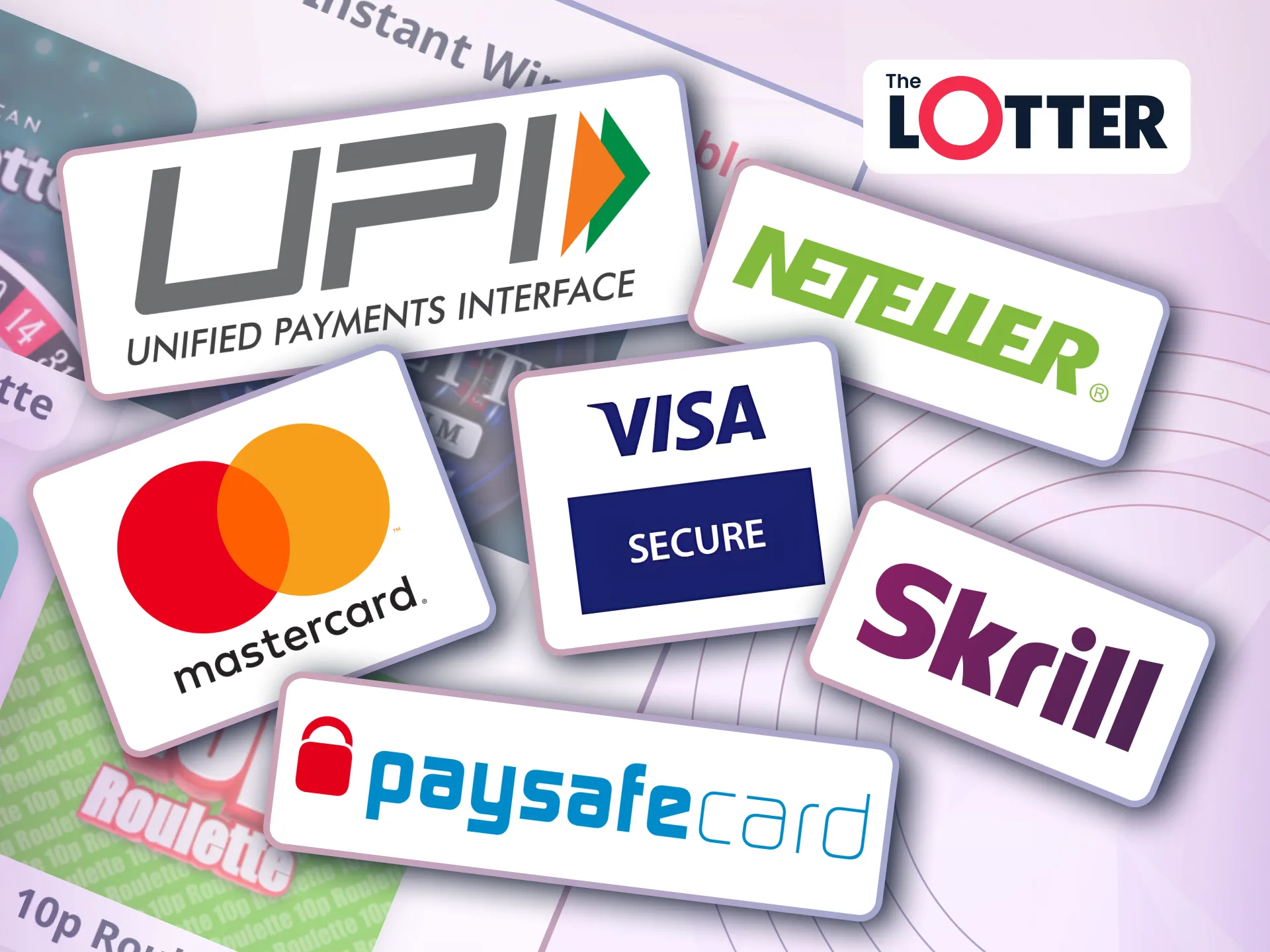 Choose from secure payment methods like MasterCard, and UPI for instant, hassle-free transactions on TheLotter.