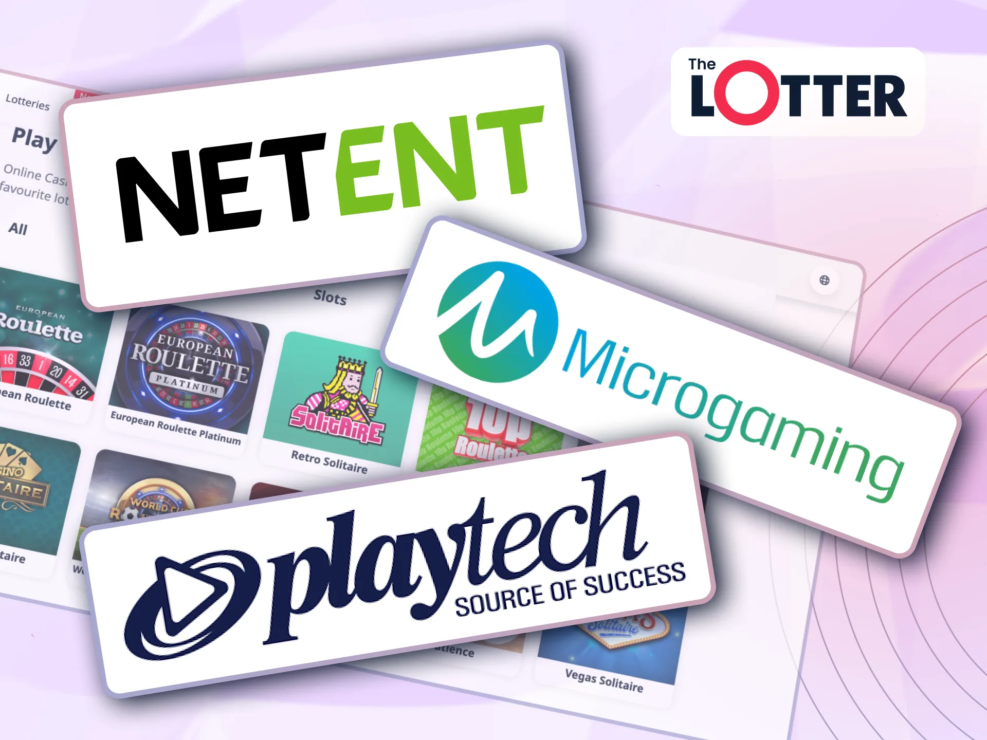 Enjoy table games on TheLotter, developed by providers like NetEnt and Playtech, all industry leaders.